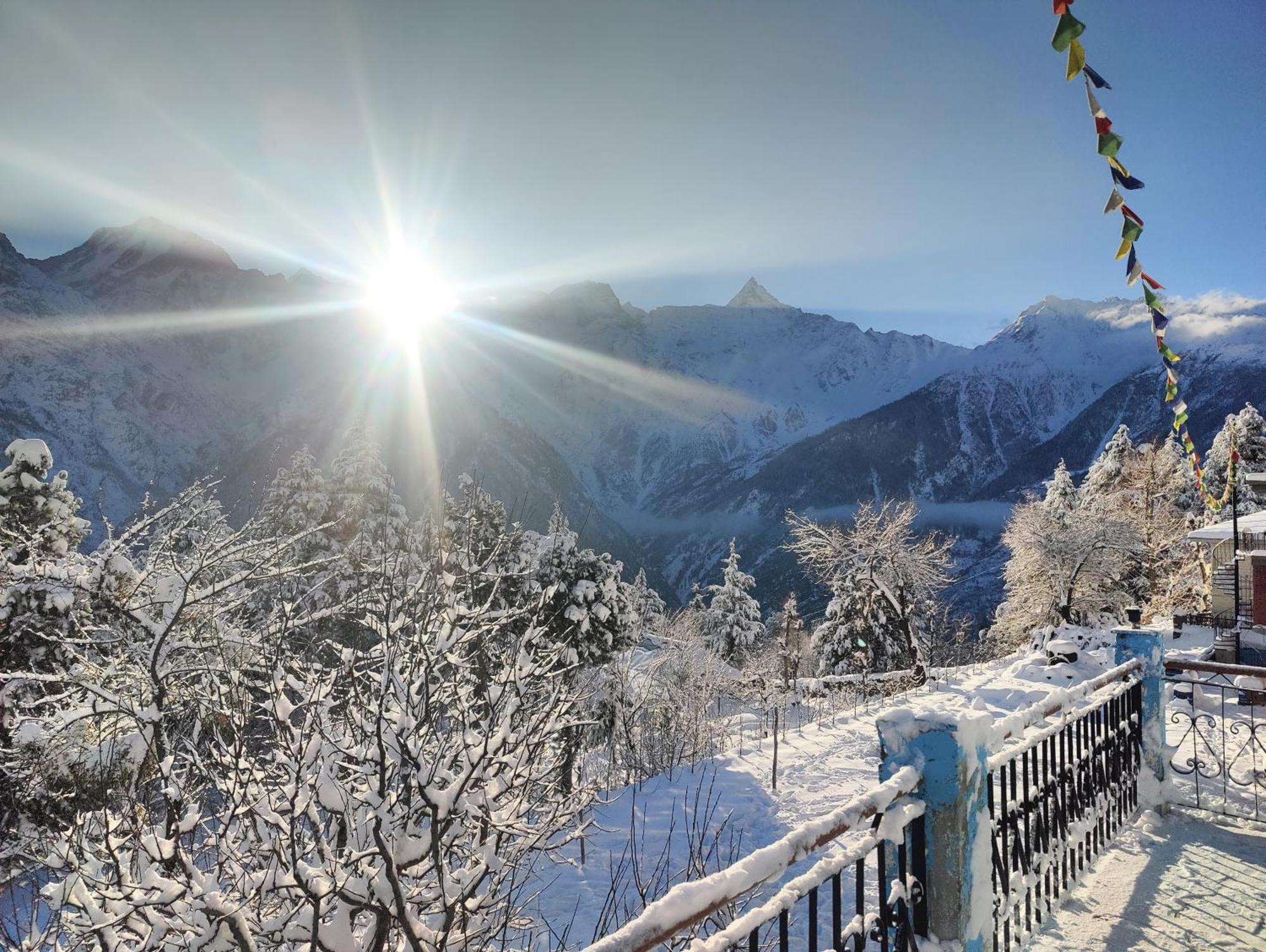 Silk Route Home Stay Kalpa Zewnętrze zdjęcie