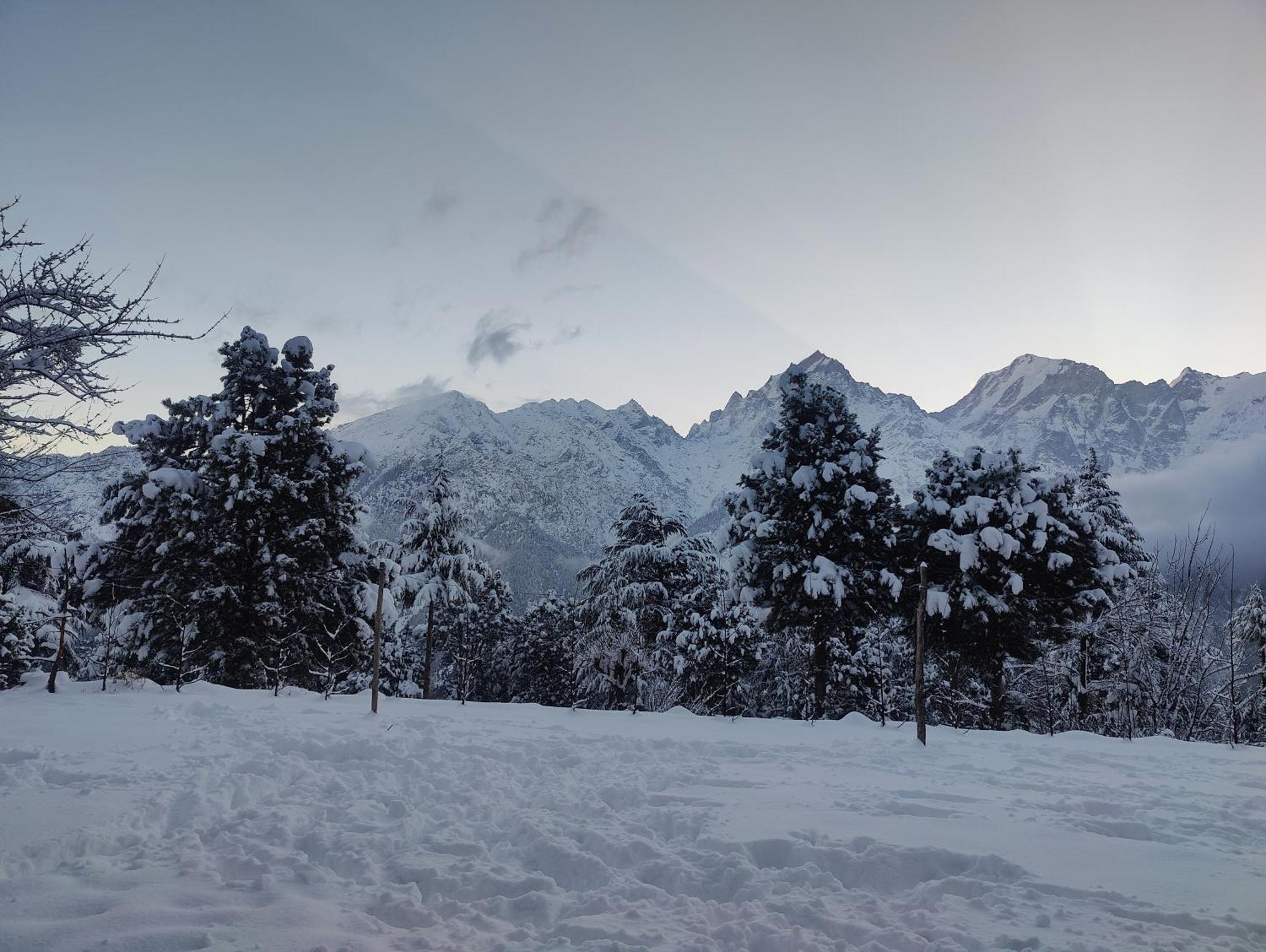 Silk Route Home Stay Kalpa Zewnętrze zdjęcie